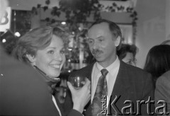 07.12.1995, Warszawa, Polska.
Uroczystość wręczenia Nagród Kisiela, przyznawanej pod patronatem tygodnika 