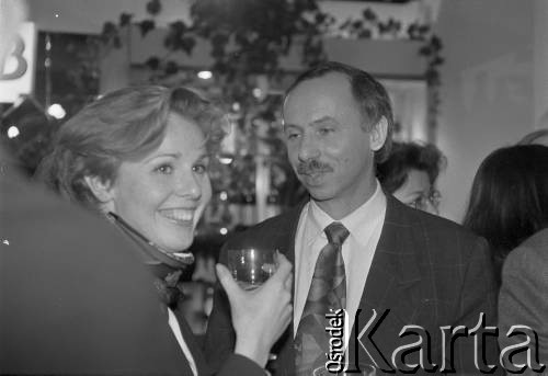 07.12.1995, Warszawa, Polska.
Uroczystość wręczenia Nagród Kisiela, przyznawanej pod patronatem tygodnika 