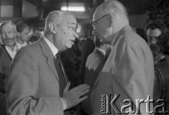 07.12.1995, Warszawa, Polska.
Uroczystość wręczenia Nagród Kisiela, przyznawanej pod patronatem tygodnika 