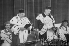 10.1995, Warszawa, Polska.
Inauguracja roku akademickiego na Uniwersytecie Warszawskim.
Fot. Kacper M. Krajewski, zbiory Ośrodka KARTA
