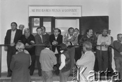 1995, Warszawa, Polska.
Uroczystość poświęcenia noclegowni.
Fot. Kacper M. Krajewski, zbiory Ośrodka KARTA

