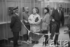 18.10.1995, Warszawa, Polska.
Uroczystość poświęcenia wyremontowanego urzędu Poczty Głównej przy ulicy Świętokrzyskiej.
Fot. Kacper M. Krajewski, zbiory Ośrodka KARTA

