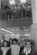 18.10.1995, Warszawa, Polska.
Uroczystość poświęcenia wyremontowanego urzędu Poczty Głównej przy ulicy Świętokrzyskiej.
Fot. Kacper M. Krajewski, zbiory Ośrodka KARTA

