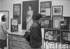 Październik 1995, Warszawa, Polska.
Państwowa Galeria Sztuki Zachęta, wystawa 