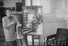 Październik 1995, Warszawa, Polska.
Państwowa Galeria Sztuki Zachęta, wystawa 