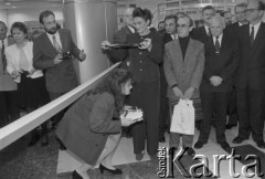 18.10.1995, Warszawa, Polska.
Uroczystość poświęcenia wyremontowanego urzędu Poczty Głównej przy ulicy Świętokrzyskiej.
Fot. Kacper M. Krajewski, zbiory Ośrodka KARTA

