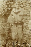 6.08.1915, Pula, Austro-Węgry.
Piotr Korzeniowski w mundurze marynarki wojennej Austro-Węgier.
Fot. NN, zbiory Ośrodka KARTA, kolekcja Ryszarda Łopatki
