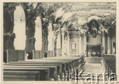 1948, Wrocław, Polska.
Aula Leopoldyńska w gmachu Uniwersytetu Wrocławskiego.
Fot. F. Krabicka, zbiory Ośrodka KARTA, udostępniła Agata Bujnowska