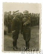 1937, Rozewie, Polska.
Obóz letni przysposobienia wojskowego DOK VII. Oryginalny podpis: 