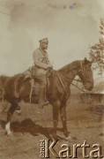 Około 1920, brak miejsca.
Prawdopodobnie ppłk Kordian Józef Zamorski.
Fot. NN, zbiory Ośrodka KARTA, przekazała Wiesława Grochola