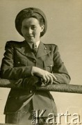 17.01.1944, Tel Aviv, Palestyna.
Portret Hanny Guziorskiej.
Fot. NN, zbiory Ośrodka KARTA, przekazała Wiesława Grochola