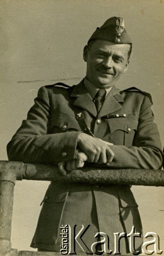 17.01.1944, Tel Aviv, Palestyna.
Roman Guziorski. Na odwrocie napis: 