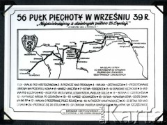 Wrzesień 1939, Krotoszyn, Polska.
Kronika Krotoszyńska. Szlak bitew stoczonych przez 56 Pułk Piechoty Wielkopolskiej pomiędzy Krotoszynem a Warszawą.
Fot. NN, zbiór Ośrodka KARTA, album przekazała Wiesława Grochola