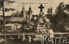 Przed 1939, Zbaraż, woj. tarnowskie, Polska.
Klasztor i kościół oo. bernardynów.
Fot. NN, zbiory Ośrodka KARTA, przekazała Janina Kuszell