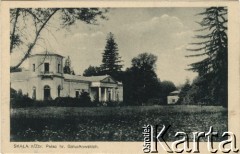 Przed 1939, Skała, woj. tarnopolskie, Polska.
Pałac Gołuchowskich.
Fot. NN, zbiory Ośrodka KARTA, przekazała Janina Kuszell