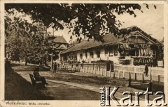 Przed 1939, Truskawiec, pow. Drohobycz, woj. lwowskie.  
Willa 