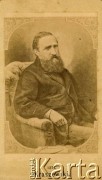 Początek XX wieku, brak miejsca.
Józef Ignacy Kraszewski (1812-1887) - polski pisarz, publicysta, wydawca, historyk, działacz społeczny i polityczny.
Fot. NN, kolekcja Witolda Staszkiewicza, zbiory Ośrodka KARTA