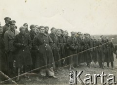 Lata 30., Polska.
Ćwiczenia przysposobienia wojskowego służby leśnej, 6. od lewej (w berecie) Stefan Podstolski.
Fot. NN, zbiory Ośrodka KARTA, udostępniła Janina Drogowska
