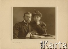 1907-1912, Kraków, Galicja, Austro-Węgry.
Stanisław i Maria Pronaszko.
Fot. J. Kuczyński & Gürtler, zbiory Ośrodka KARTA, przekazał Emil Mieszkowski
