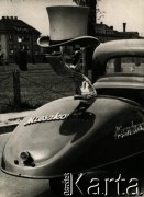 1937-1938, Warszawa, Polska.
Reklama firmy 