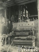 1927-1929, Płock, Polska.
Budowa Elektrowni Miejskiej w Radziwiu.
Fot. NN, zbiory Ośrodka KARTA