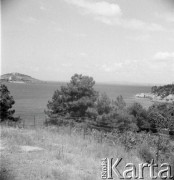 1936, prawdopodobnie Turcja.
Morze i wybrzeże.
Fot. NN, kolekcja Witolda Lis-Olszewskiego, zbiory Ośrodka KARTA