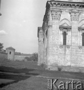Lata 30., Polska.
Niezidentyfikowany budynek.
Fot. NN, kolekcja Witolda Lis-Olszewskiego, zbiory Ośrodka KARTA