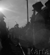 1936, Rumunia lub Turcja.
Polscy harcerze podczas uroczystości.
Fot. NN, kolekcja Witolda Lis-Olszewskiego, zbiory Ośrodka KARTA