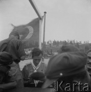 1936, Turcja.
Polscy harcerze podczas rejsu na Morzu Czarnym.
Fot. NN, kolekcja Witolda Lis-Olszewskiego, zbiory Ośrodka KARTA