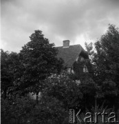 Lata 30., Borysław, Polska (obecnie Ukraina).
Prawdopodobnie dom rodziny Chobotów przy ulicy Legionów 93.
Fot. NN, kolekcja Witolda Lis-Olszewskiego, zbiory Ośrodka KARTA