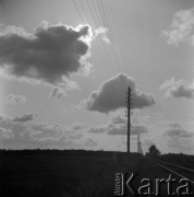 1928-1936, Polska.
Tory kolejowe.
Fot. NN, kolekcja Witolda Lis-Olszewskiego, zbiory Ośrodka KARTA