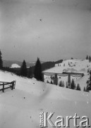 Ok. 1936, Oporzec, Polska (obecnie Ukraina).
Most kolejowy.
Fot. NN, kolekcja Witolda Lis-Olszewskiego, zbiory Ośrodka KARTA