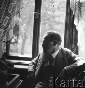 Lata 30., Lwów, Polska.
Mecenas Witold Lis-Olszewski (ojciec Witolda i Heleny) w swoim gabinecie.
Fot. NN, kolekcja Witolda Lis-Olszewskiego, zbiory Ośrodka KARTA
