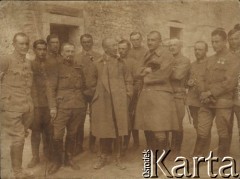 1914-1918, brak miejsca.
I wojna światowa, austriaccy żołnierze.
Fot. NN, zbiory Ośrodka KARTA, przekazała Teresa Wojciechowska