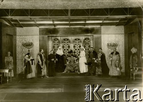 5.12.1935, Grodno, woj. białostockie, Polska.
Teatr Miejski im. Elizy Orzeszkowej w Grodnie. Spektakl 