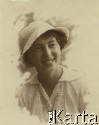 Lata 20., Polska.
Zofia Laskowicz.
Fot. NN, zbiory Ośrodka KARTA, przekazała Anna Kruczkowska