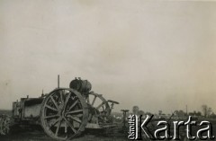 1935, Grabowo Królewskie, pow. Września, woj. poznańskie, Polska.
Orka.
Fot. NN, zbiory Ośrodka KARTA, udostępnił Tomasz Kamiński