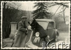 1937, Kurzany, pow. Brzeżany, woj. tarnopolskie, Polska.
Janina z domu Turzańska i Eugeniusz Kamińscy.
Fot. NN, zbiory Ośrodka KARTA, udostępnił Tomasz Kamiński