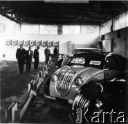 3.09-13.09.1938, Lwów, Polska.
Targi Wschodnie, wystawa samochodów osobowych.
Fot. NN, zbiory Ośrodka KARTA, udostępnił Tomasz Kamiński

