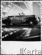 1-8.05.1939, Poznań, Polska.
Międzynarodowe Targi Poznańskie, Steyer 220 Glaser na wystawie samochodów osobowych.
Fot. NN, zbiory Ośrodka KARTA, udostępnił Tomasz Kamiński