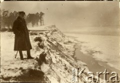 Lata 20., Polska.
Porucznik Jan Obłoczyński.
Fot. z albumu porucznika Jana Obłoczyńskiego z Batalionu Chemicznego WP, zbiory Ośrodka KARTA, przekazała Jolanta Woszczynin