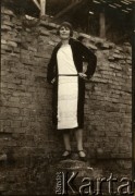 Lata 20., Polska.
Portret kobiety.
Fot. z albumu porucznika Jana Obłoczyńskiego z Batalionu Chemicznego WP, zbiory Ośrodka KARTA, przekazała Jolanta Woszczynin