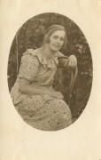 1918-1939, Polska.
Portret kobiety.
Fot. NN, udostępniła Jolanta Wolszczynin.