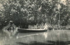 Grudzień 1963, kanał Merenguez, Argentyna.
Zofia Woszczynin.
Fot. NN, udostępniła Jolanta Woszczynin.