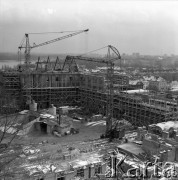 2.07.1973, Warszawa, Polska.
Odbudowa Zamku Królewskiego.
Fot. Lubomir T. Winnik, zbiory Ośrodka KARTA