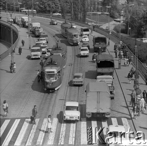 1972, Warszawa, Polska.
Trasa W-Z.
Fot. Lubomir T. Winnik, zbiory Ośrodka KARTA
