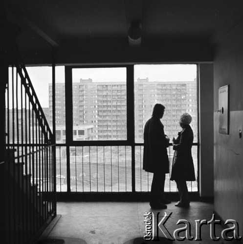 15-20.10.1972, Warszawa, Polska.
Budowa Osiedla Kijowska na Pradze.
Fot. Lubomir T. Winnik, zbiory Ośrodka KARTA