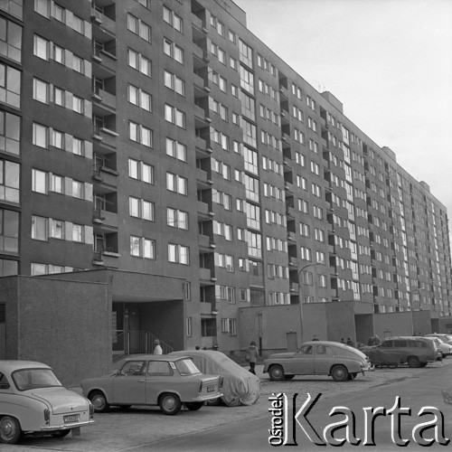 15-20.10.1972, Warszawa, Polska.
Budowa Osiedla Kijowska na Pradze.
Fot. Lubomir T. Winnik, zbiory Ośrodka KARTA