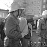 3.12.1972, Warszawa, Polska.
Pożar kiosku 