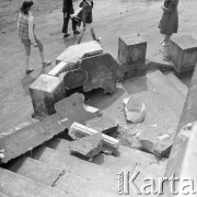 1973, Guzów, Polska.
Niszczejący pałac Sobańskich.
Fot. Lubomir T. Winnik, zbiory Ośrodka KARTA